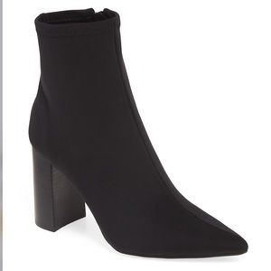 Jeffrey Campbell raven ankle boots black